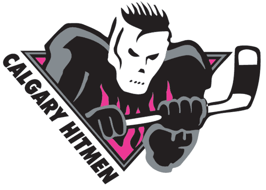 Calgary Hitmen 1995 96-1997 98 Primary Logo vinyl decal